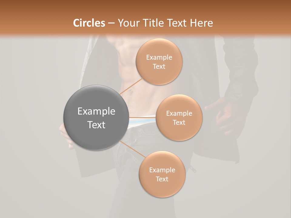 Hot Hip Muscles PowerPoint Template