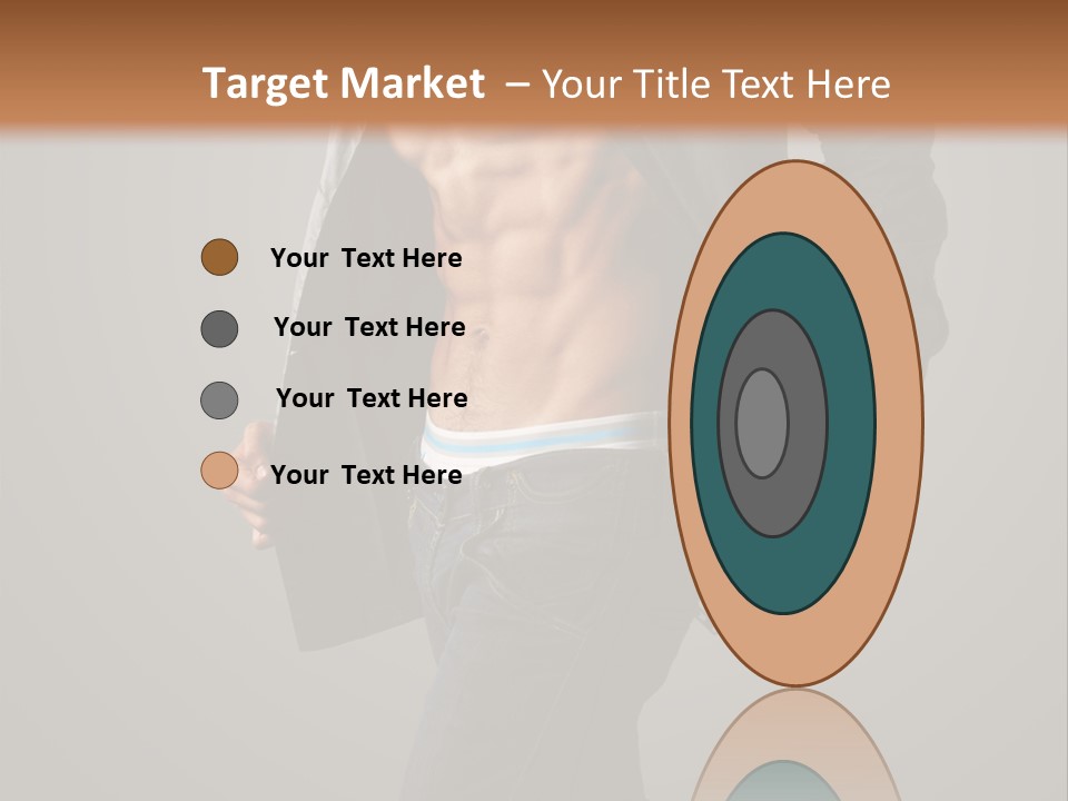 Hot Hip Muscles PowerPoint Template