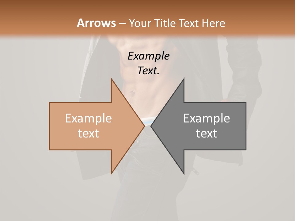 Hot Hip Muscles PowerPoint Template