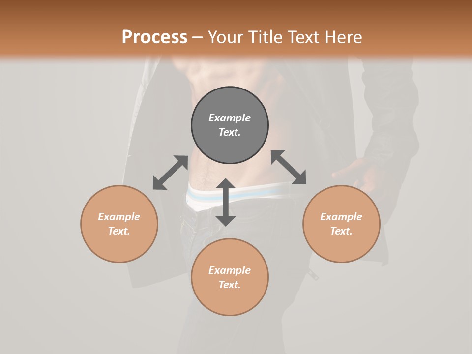 Hot Hip Muscles PowerPoint Template