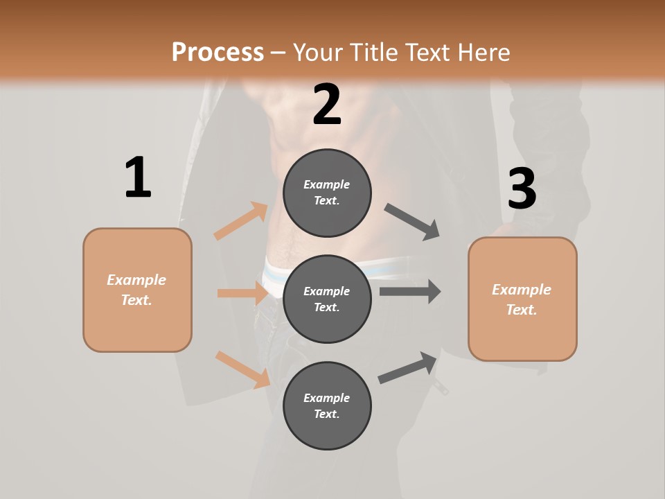 Hot Hip Muscles PowerPoint Template