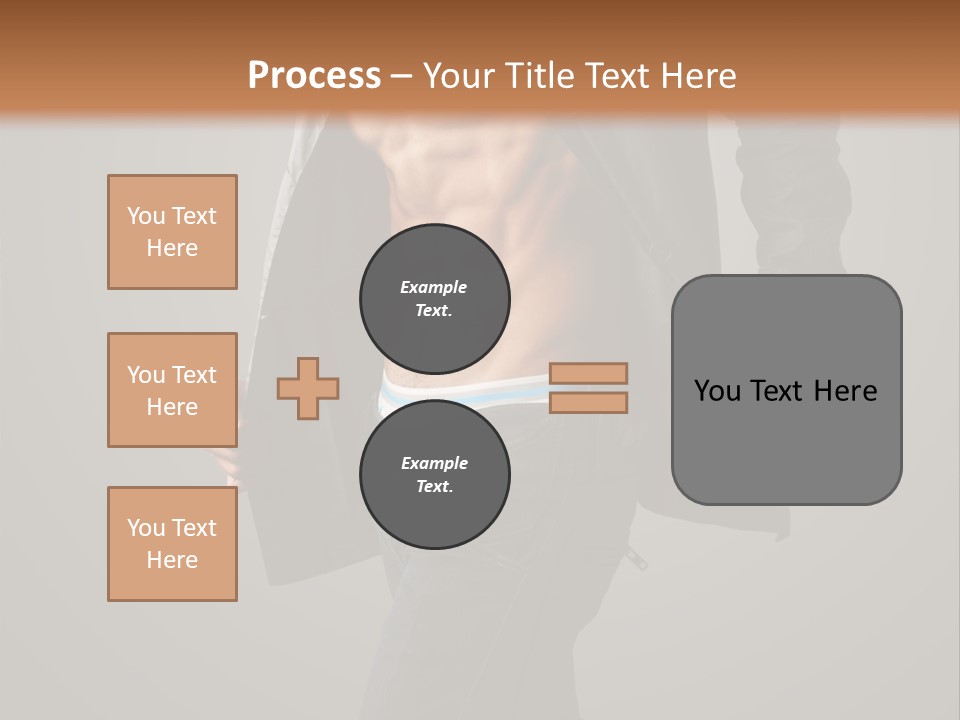 Hot Hip Muscles PowerPoint Template