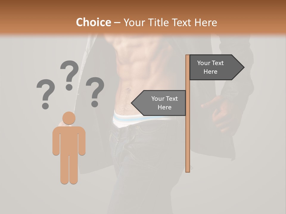 Hot Hip Muscles PowerPoint Template