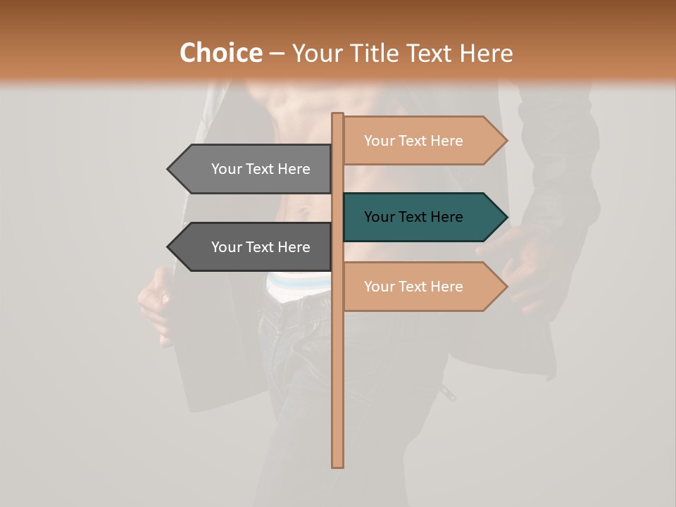 Hot Hip Muscles PowerPoint Template