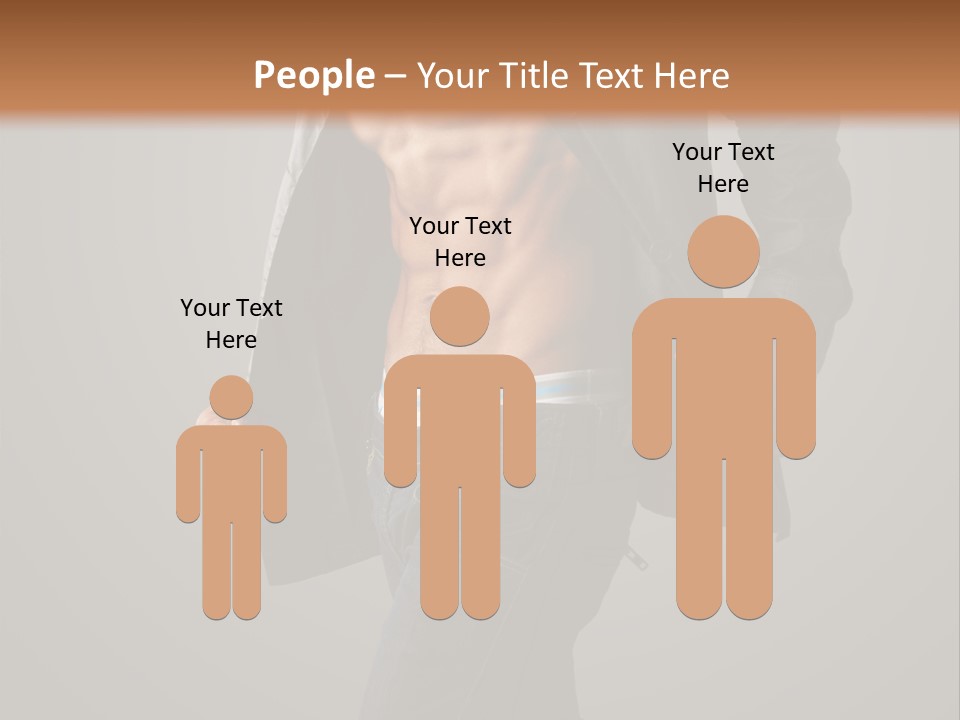 Hot Hip Muscles PowerPoint Template