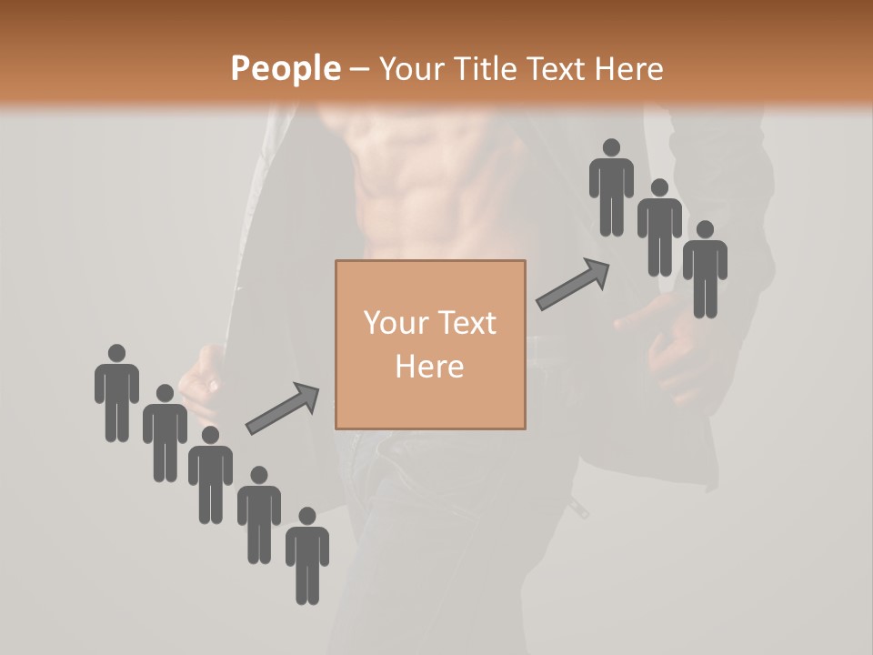 Hot Hip Muscles PowerPoint Template