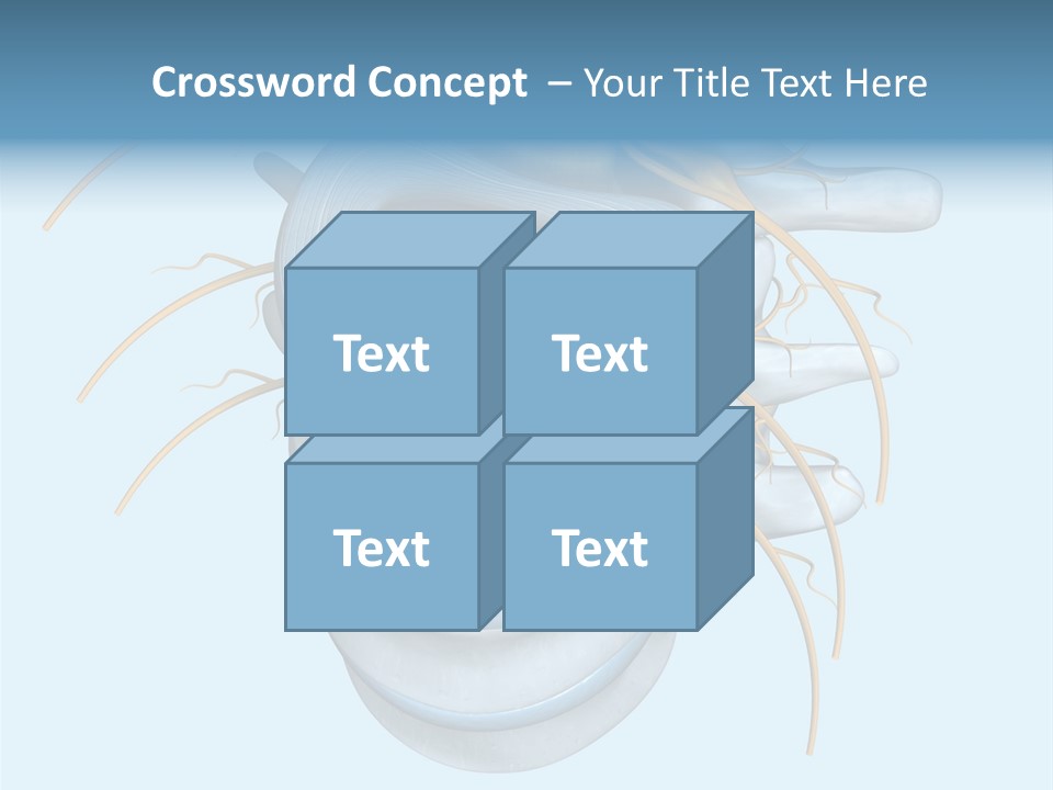 White Dining Meat PowerPoint Template