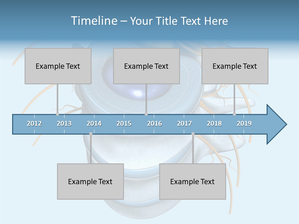 White Dining Meat PowerPoint Template