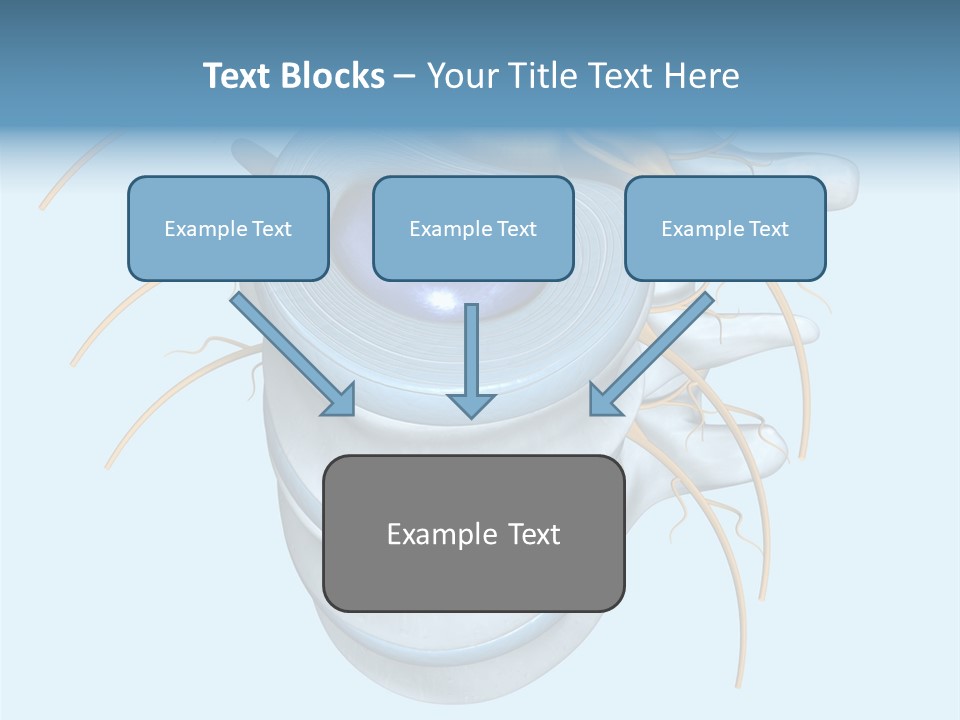 White Dining Meat PowerPoint Template
