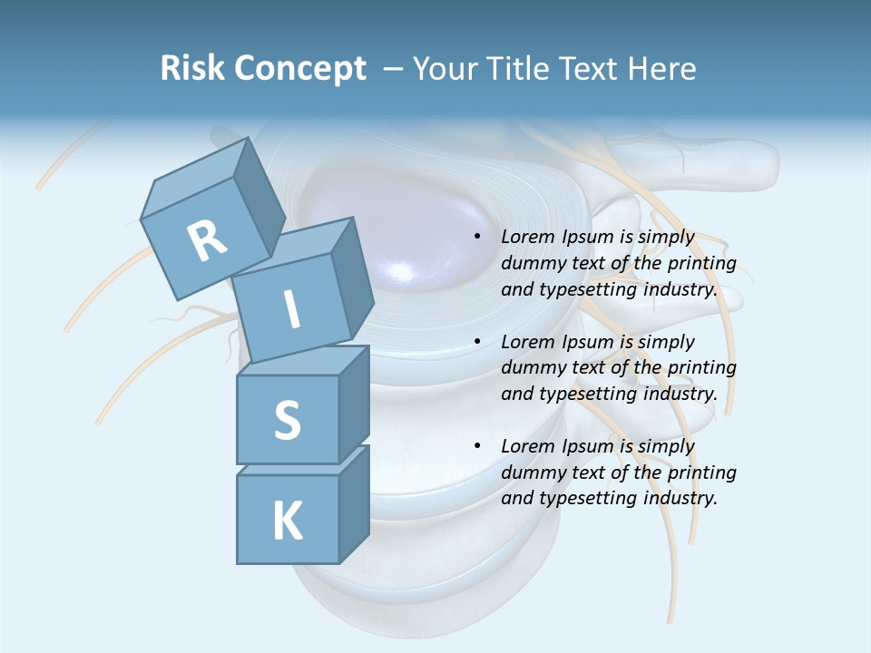 White Dining Meat PowerPoint Template