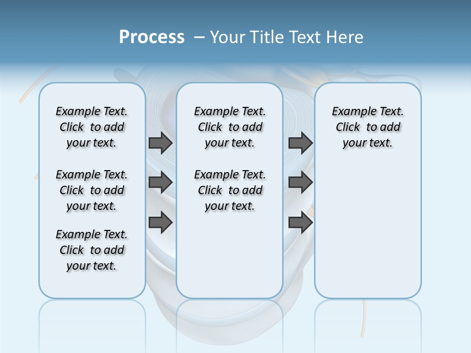 White Dining Meat PowerPoint Template