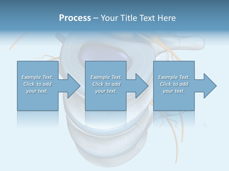 White Dining Meat PowerPoint Template