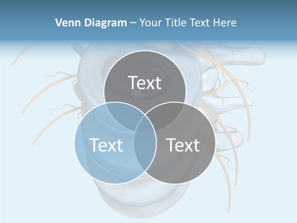 White Dining Meat PowerPoint Template