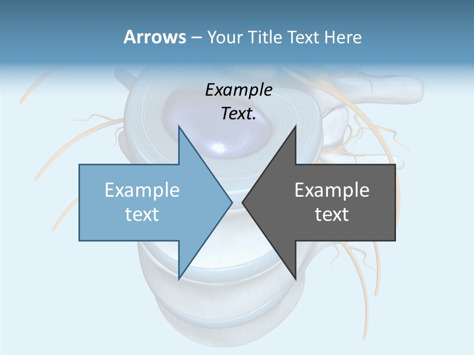 White Dining Meat PowerPoint Template