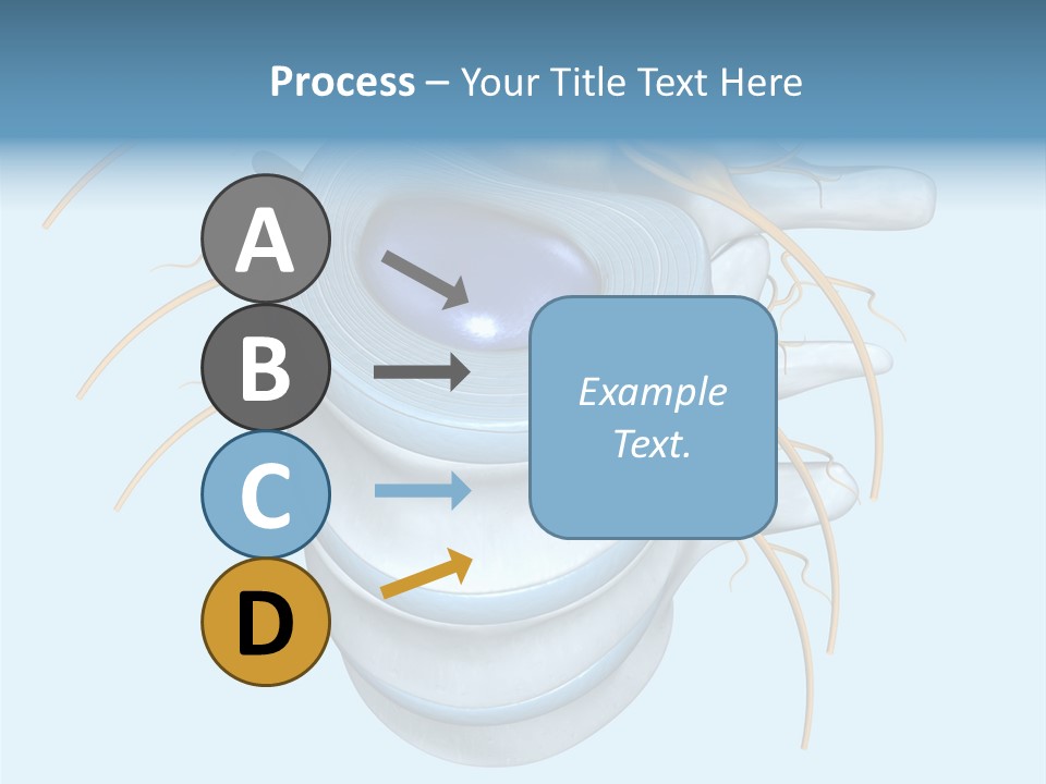 White Dining Meat PowerPoint Template