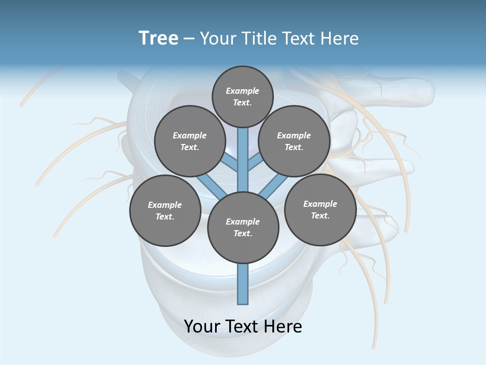 White Dining Meat PowerPoint Template
