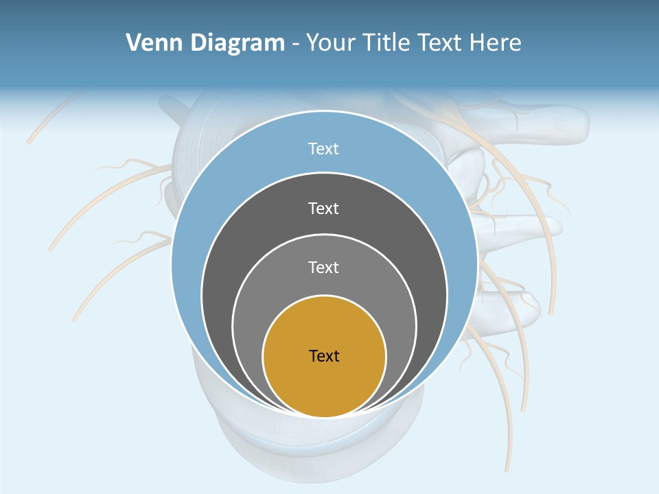 White Dining Meat PowerPoint Template
