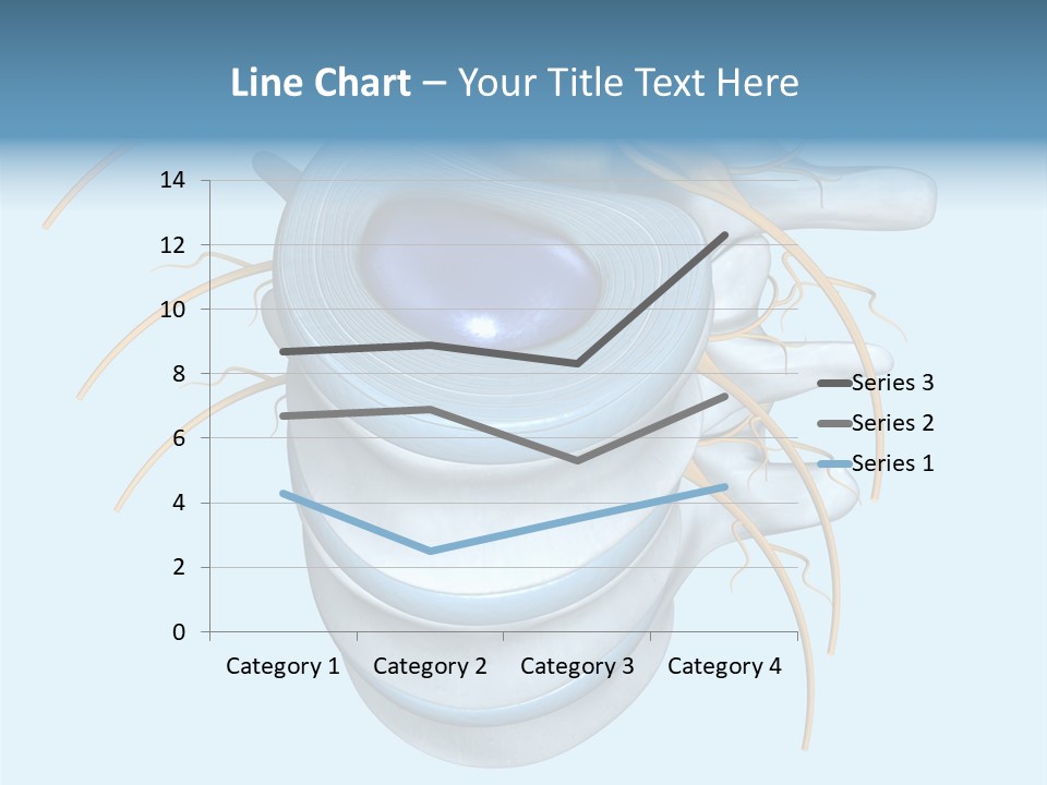 White Dining Meat PowerPoint Template