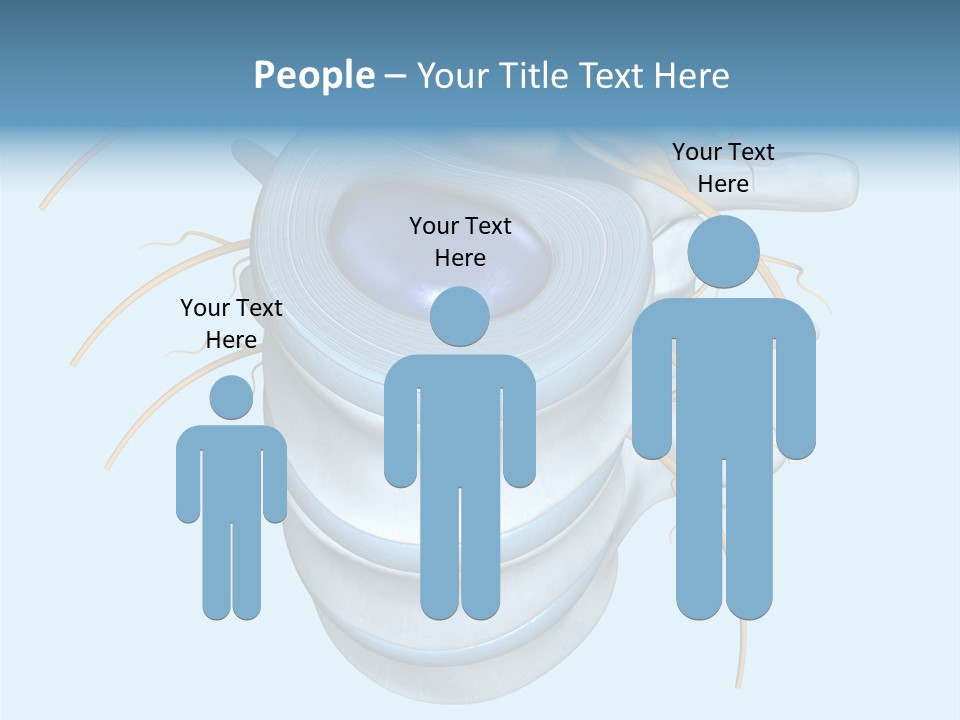 White Dining Meat PowerPoint Template