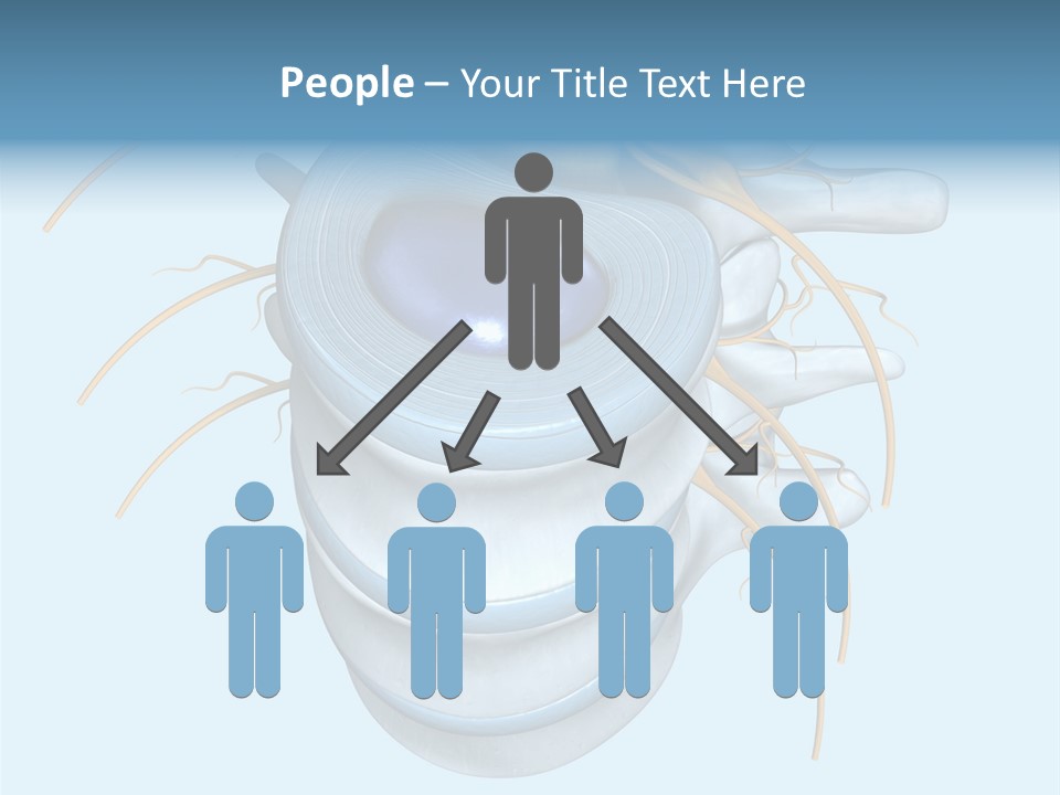 White Dining Meat PowerPoint Template