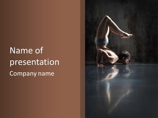 Leisure Relaxation Fitness PowerPoint Template