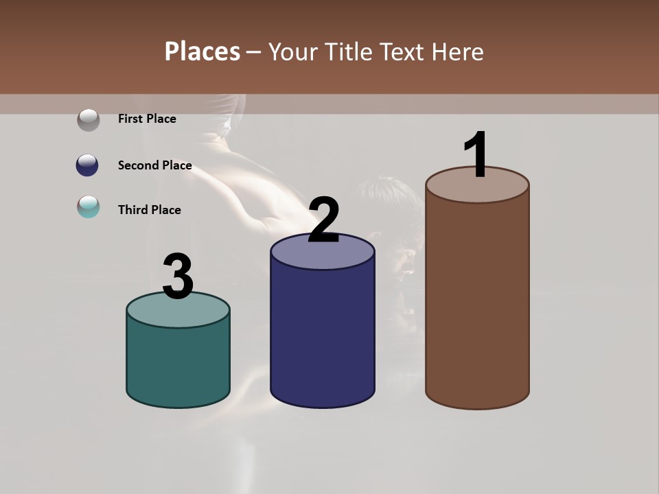 Leisure Relaxation Fitness PowerPoint Template