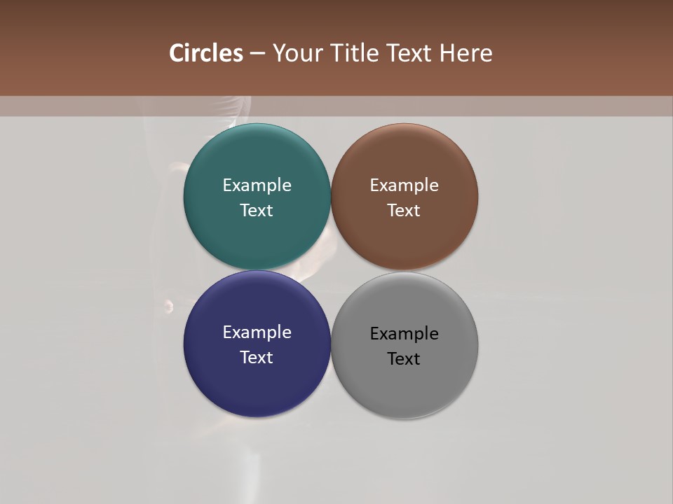 Leisure Relaxation Fitness PowerPoint Template