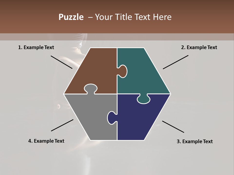 Leisure Relaxation Fitness PowerPoint Template