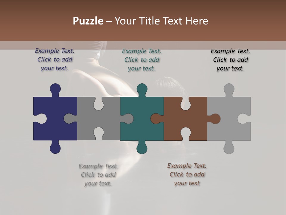 Leisure Relaxation Fitness PowerPoint Template