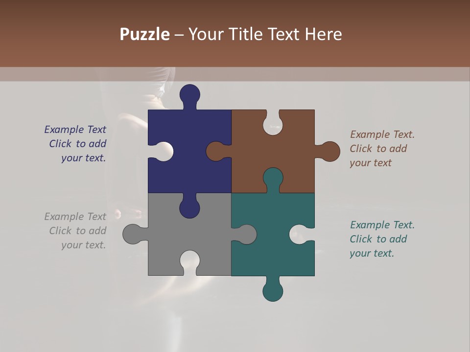 Leisure Relaxation Fitness PowerPoint Template