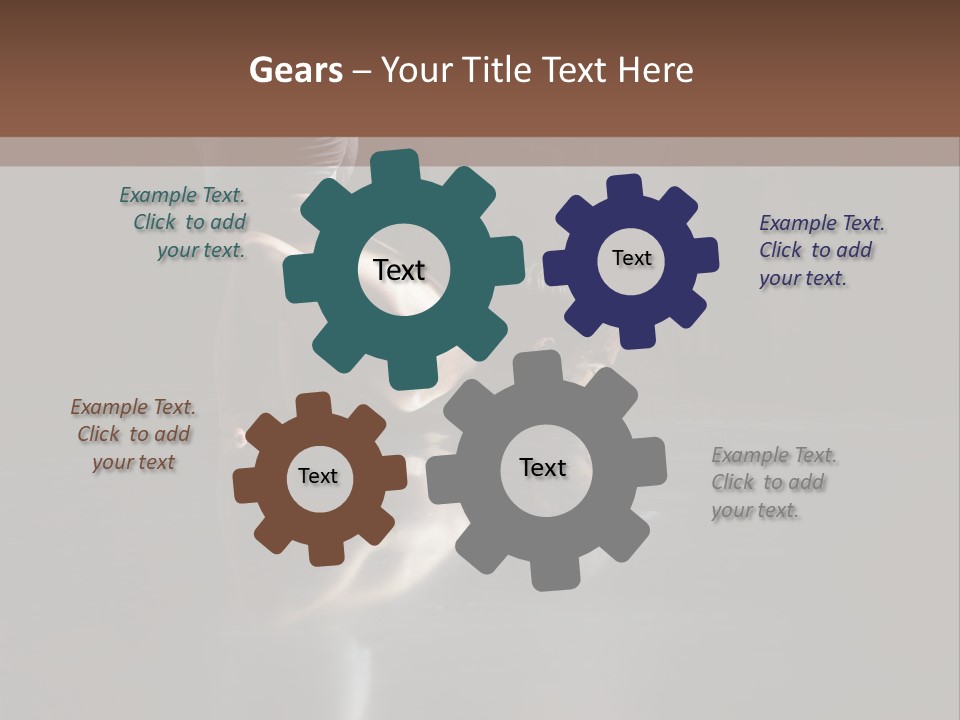 Leisure Relaxation Fitness PowerPoint Template