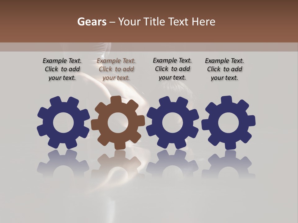 Leisure Relaxation Fitness PowerPoint Template