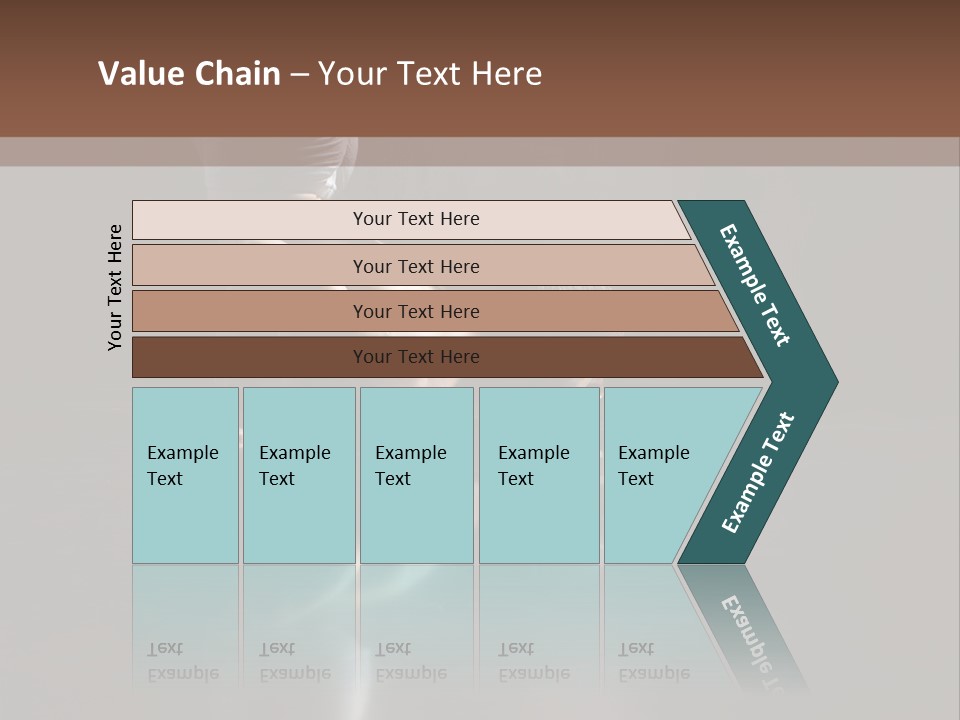 Leisure Relaxation Fitness PowerPoint Template