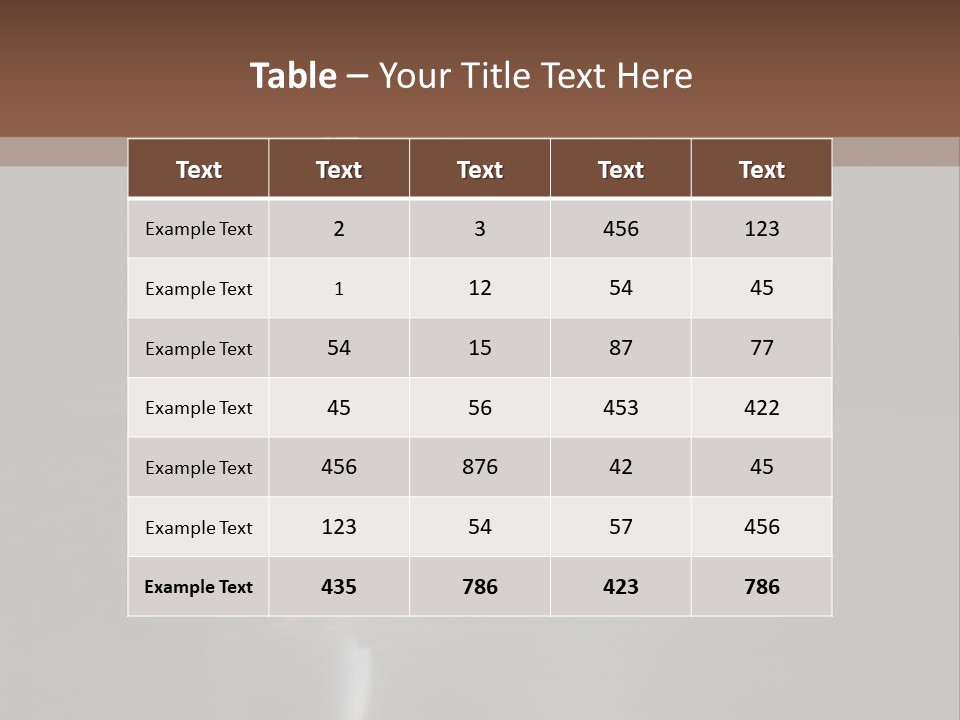Leisure Relaxation Fitness PowerPoint Template