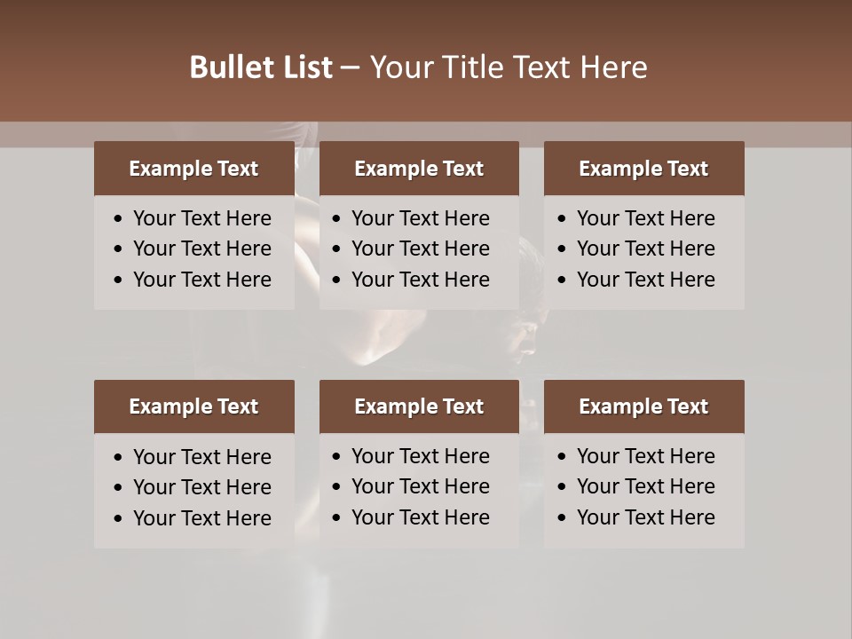 Leisure Relaxation Fitness PowerPoint Template