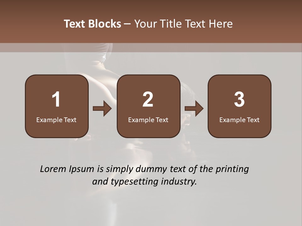 Leisure Relaxation Fitness PowerPoint Template
