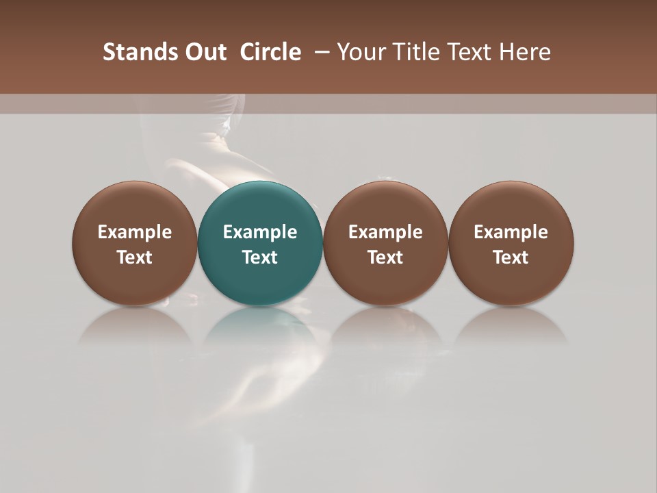 Leisure Relaxation Fitness PowerPoint Template