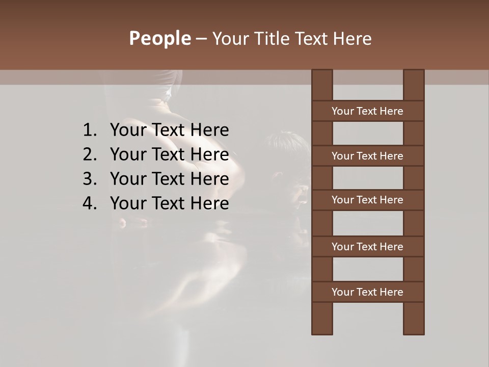 Leisure Relaxation Fitness PowerPoint Template