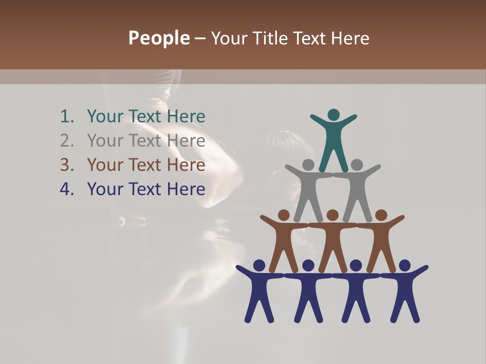 Leisure Relaxation Fitness PowerPoint Template