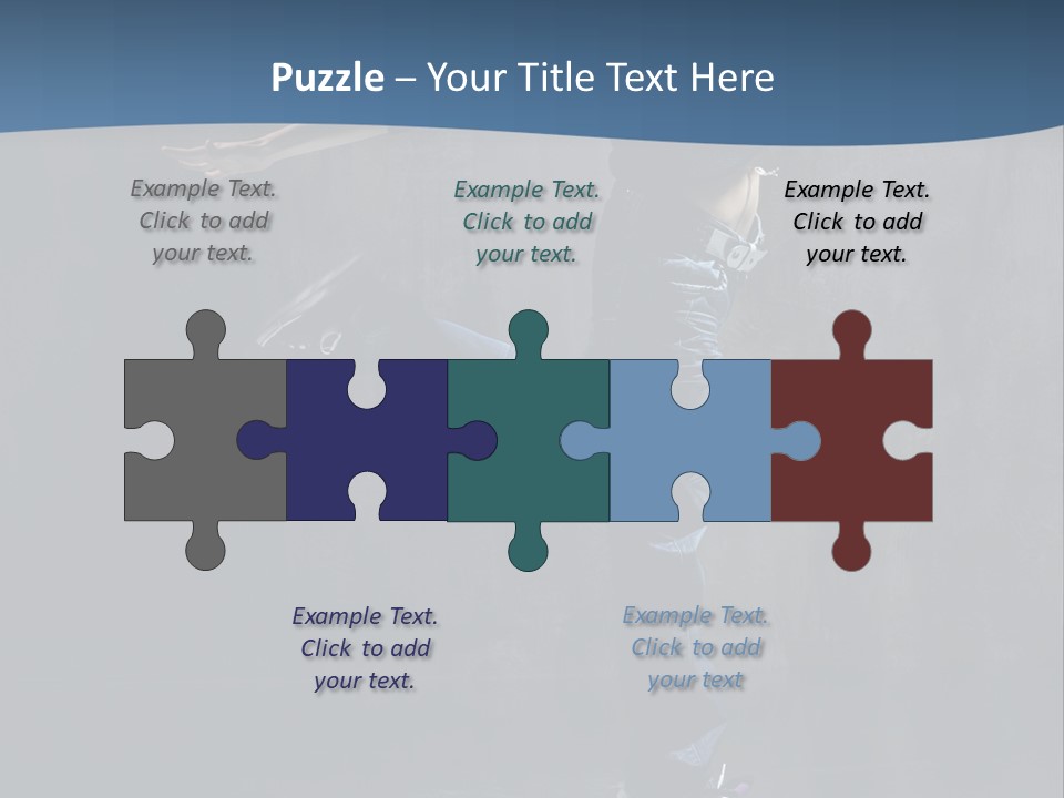 Fashion Active Female PowerPoint Template