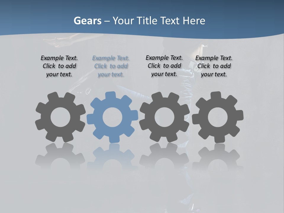 Fashion Active Female PowerPoint Template