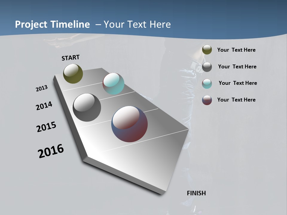Fashion Active Female PowerPoint Template