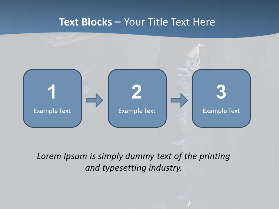 Fashion Active Female PowerPoint Template