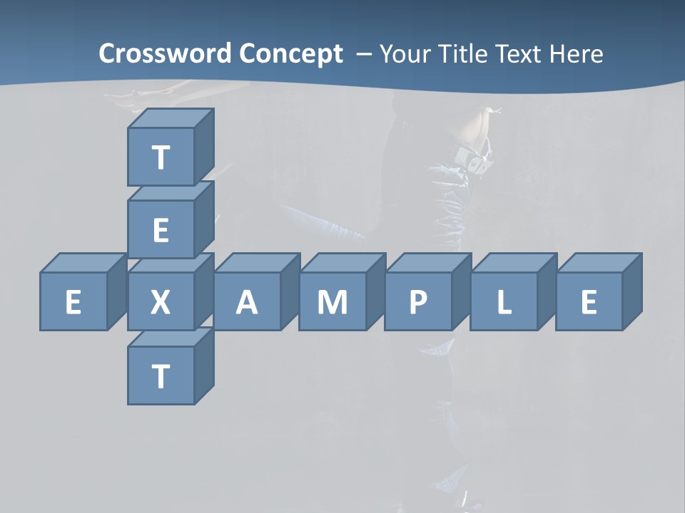 Fashion Active Female PowerPoint Template