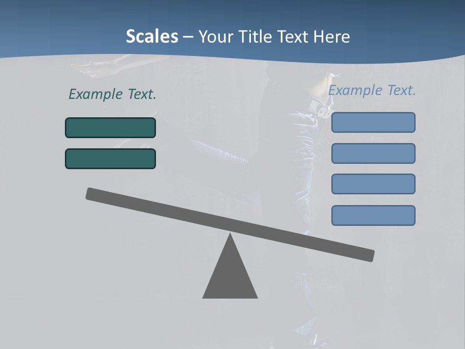 Fashion Active Female PowerPoint Template