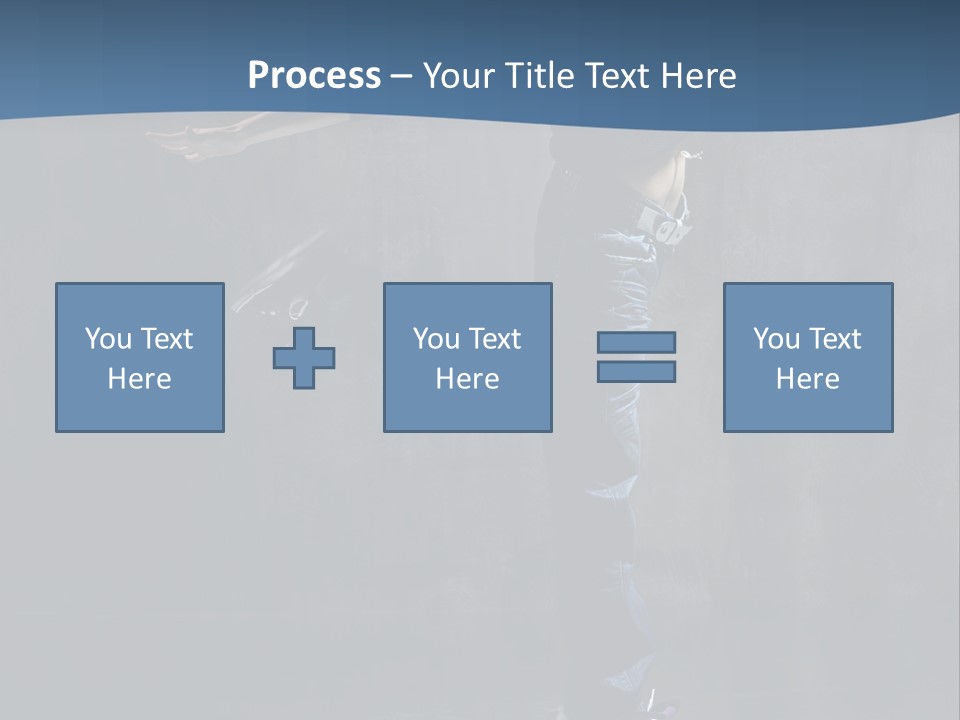 Fashion Active Female PowerPoint Template