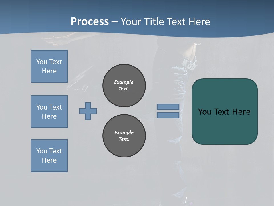 Fashion Active Female PowerPoint Template
