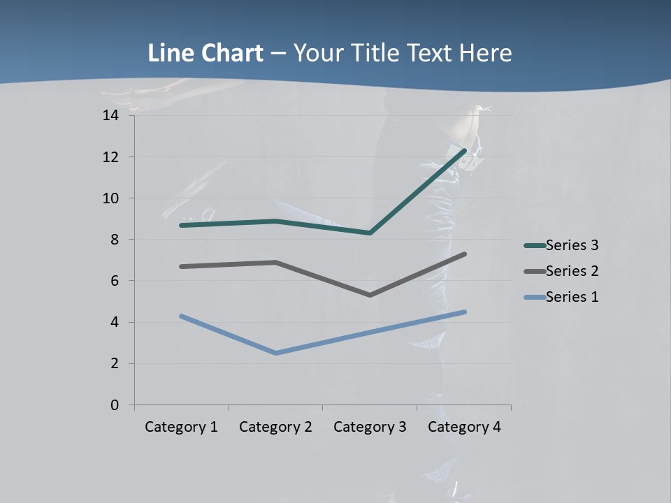 Fashion Active Female PowerPoint Template
