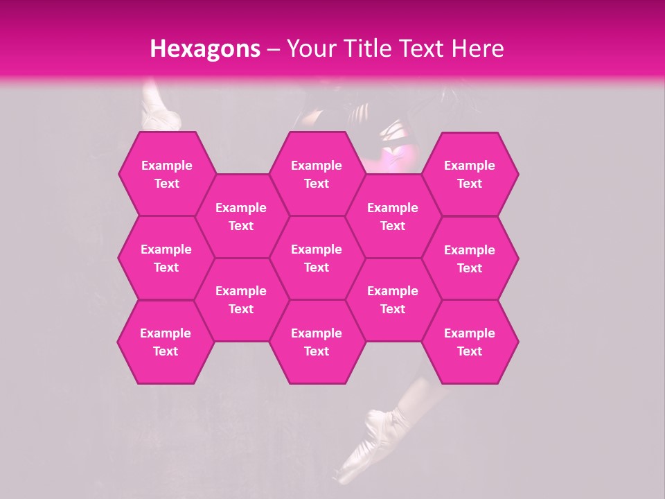 Cool Posing Aerobics PowerPoint Template