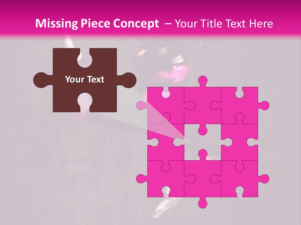 Cool Posing Aerobics PowerPoint Template